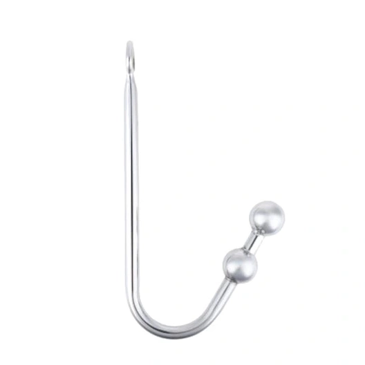 4417 Stainless Balls Steel Anal Two Pleasurable Hook 0216